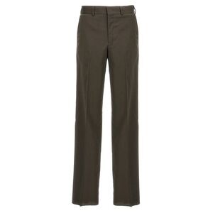 Fendi Bicolor Wool Dress Men's Pants